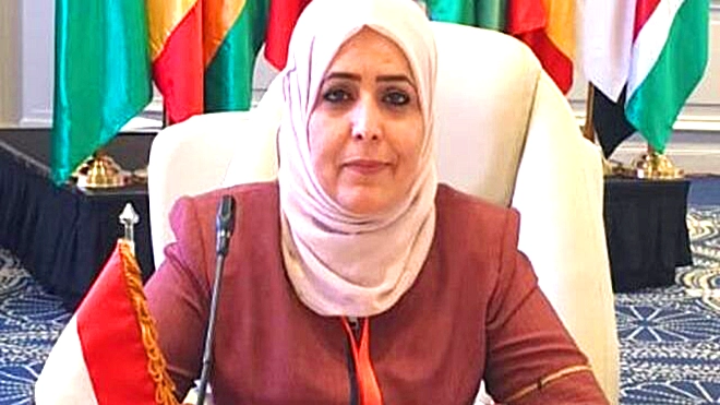 رئيسة اللجنة الوطنية للمرأة د. شفيقة سعيد